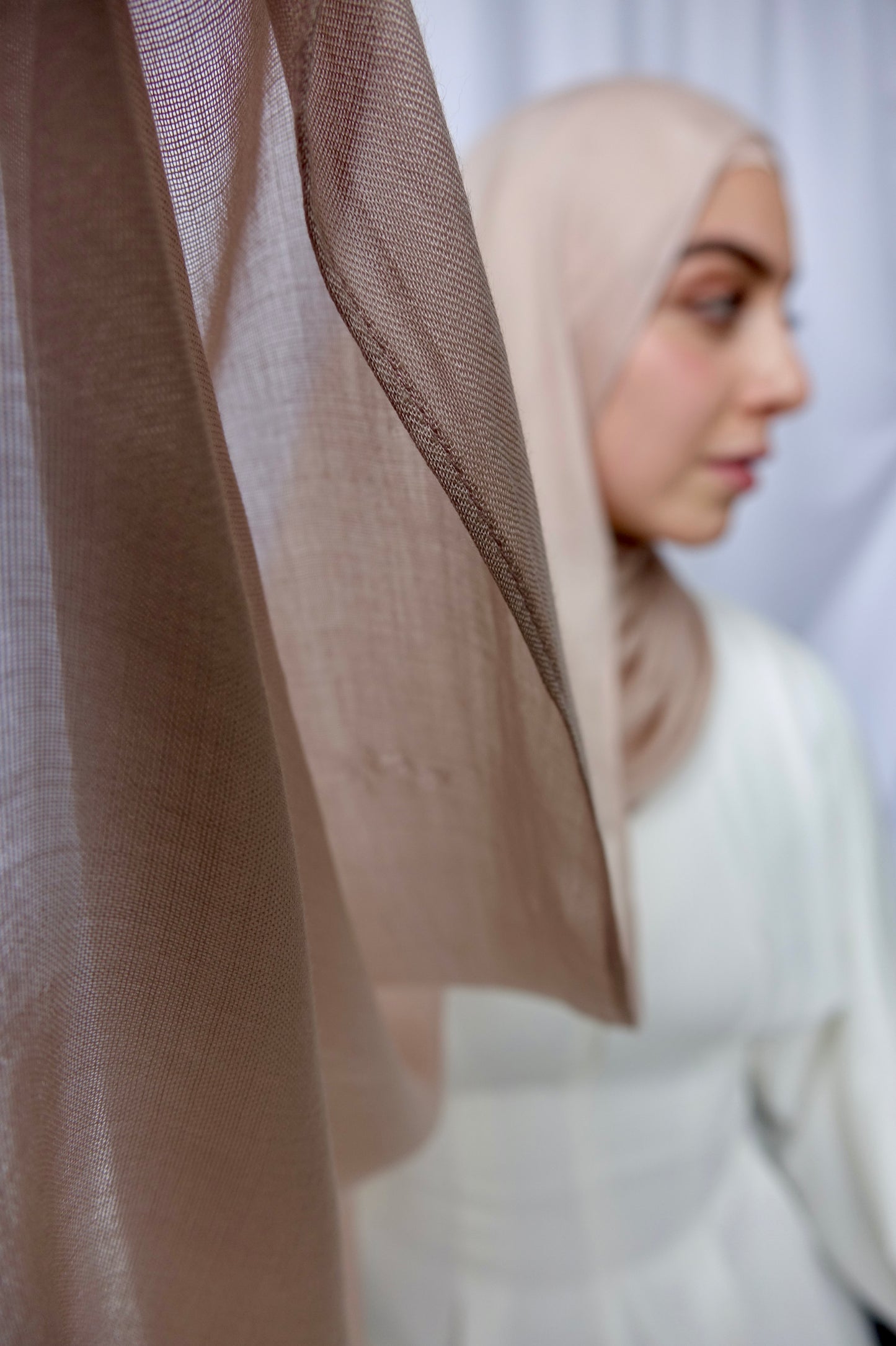 Modal Matching Hijab Set - Mink