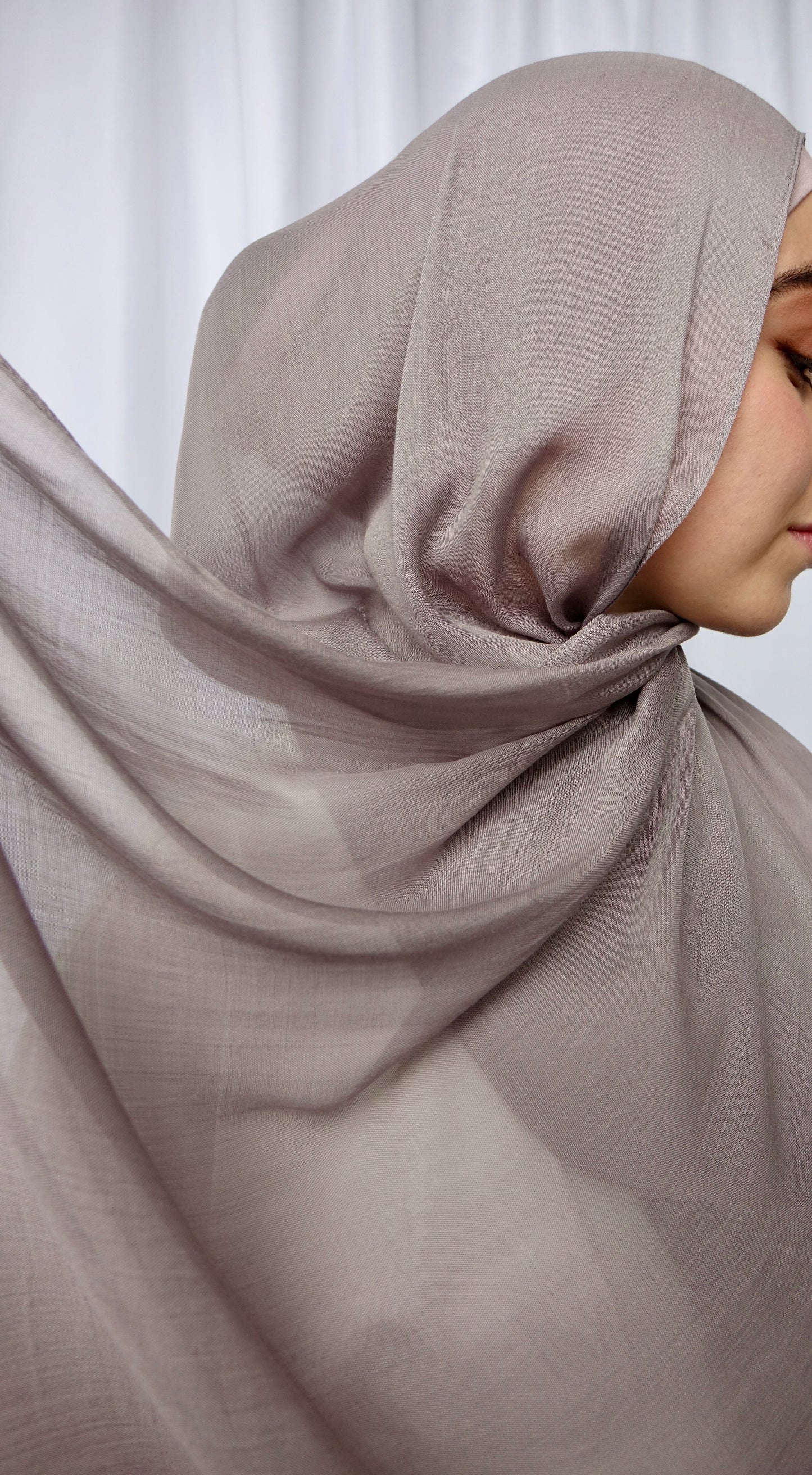 Modal Matching Hijab Set - Heather