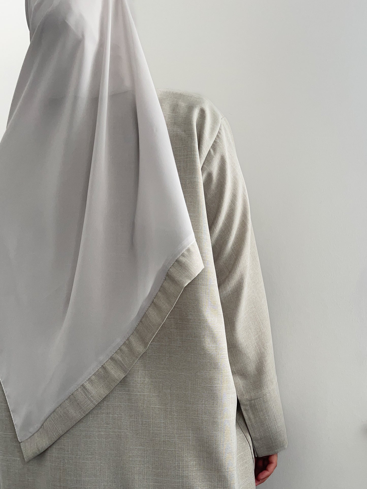OVERSIZED CANCUN LINEN CLOSED EVERYDAY ABAYA SET
