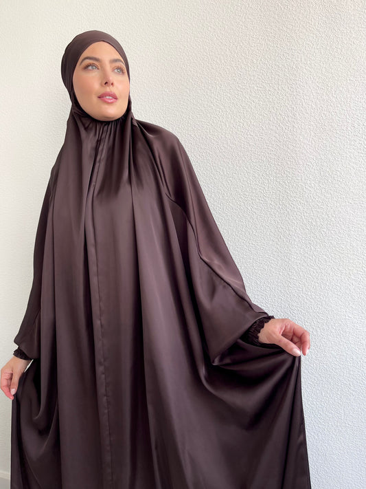Prayer Jilbab - Walnut