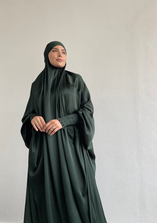 Prayer Jilbab - Emerald