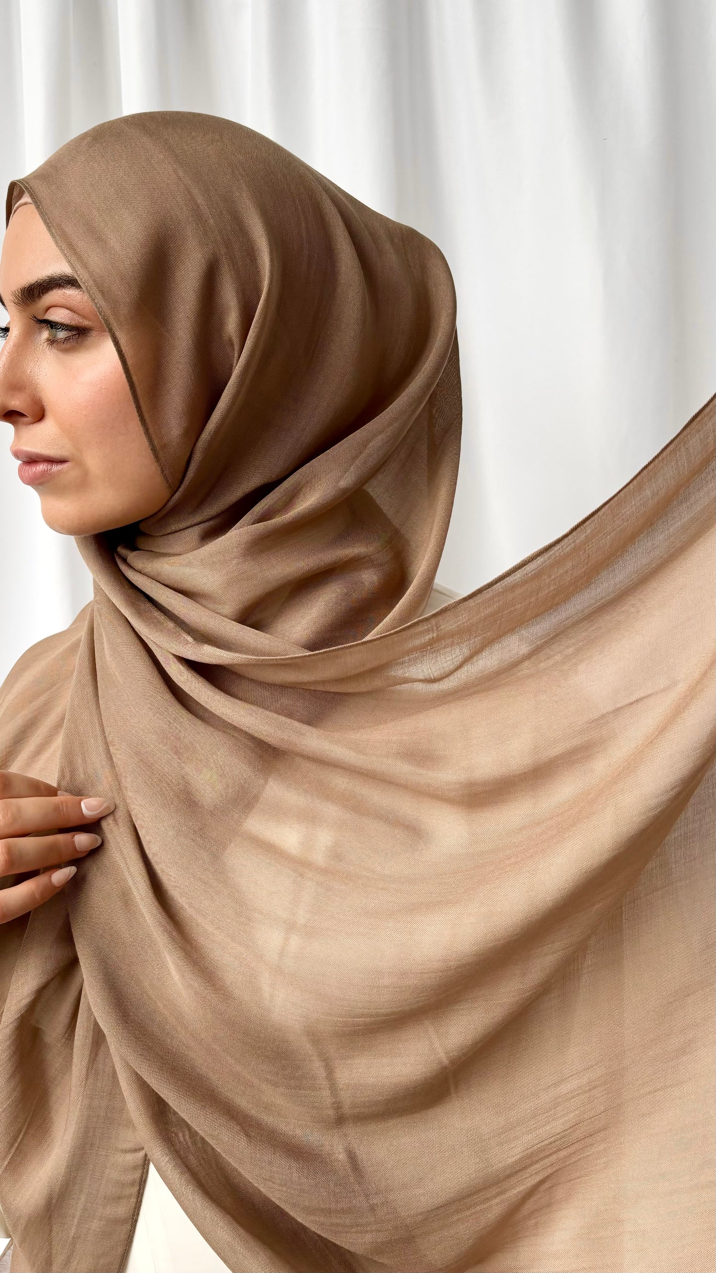 Modal Matching Hijab Set - Praline