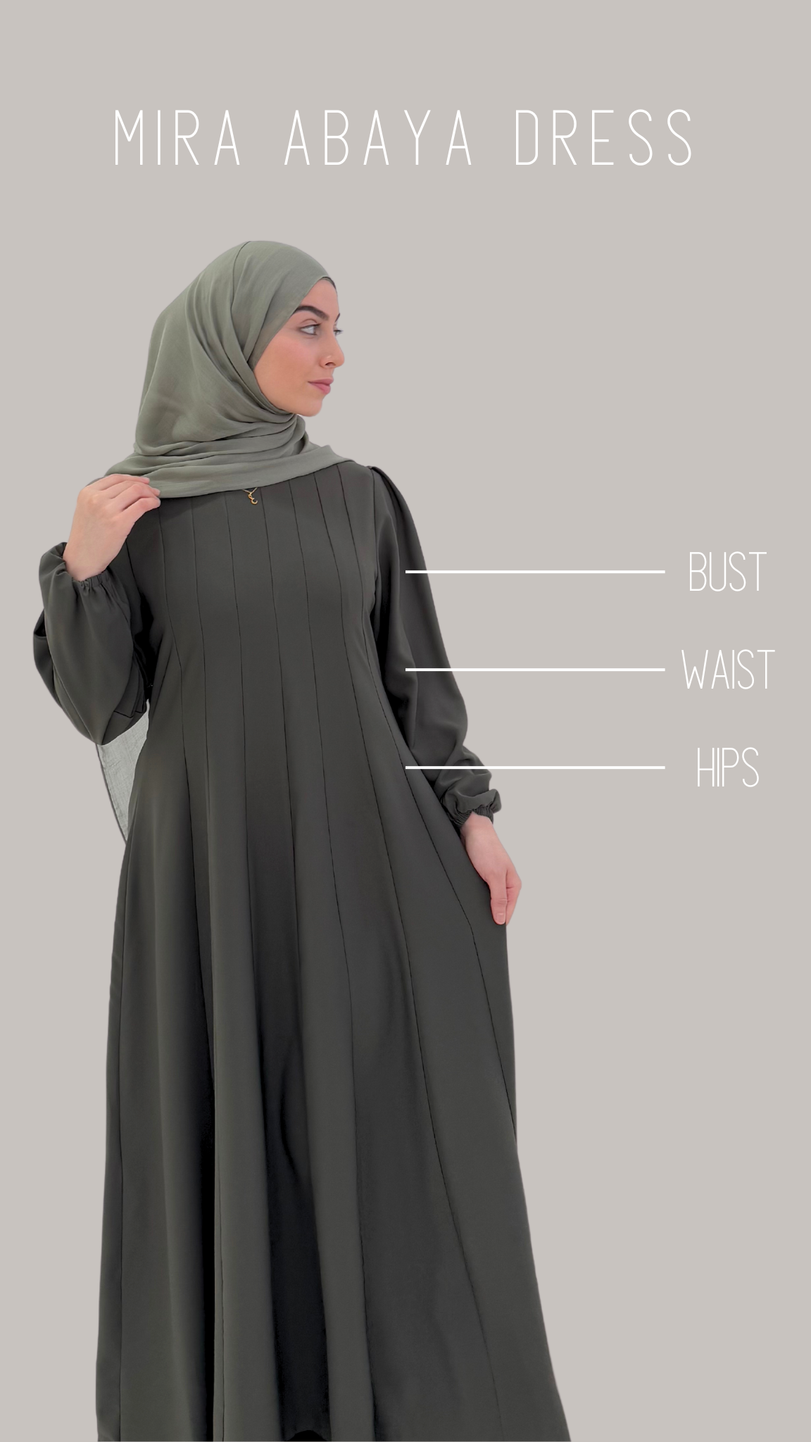 Mira Abaya Dress