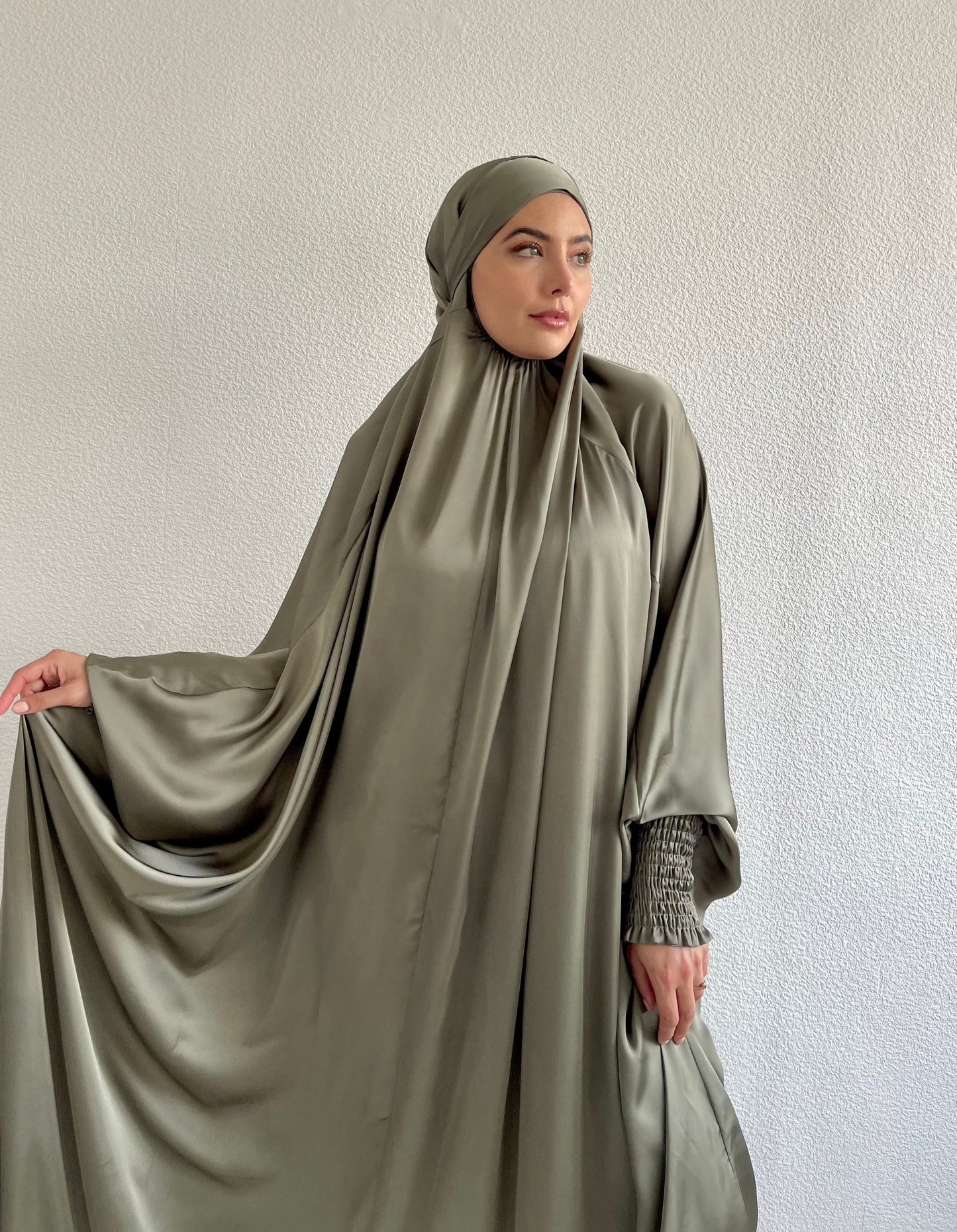 Prayer Gown Jilbab - Sage