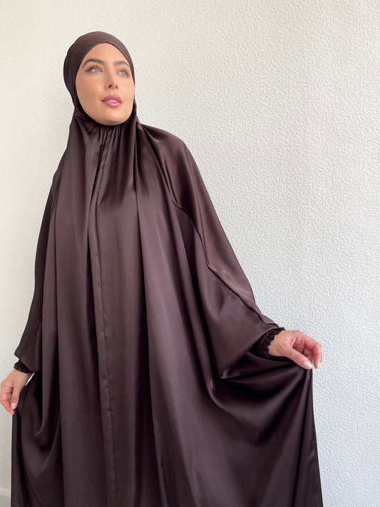 Prayer Gown Jilbab - Walnut