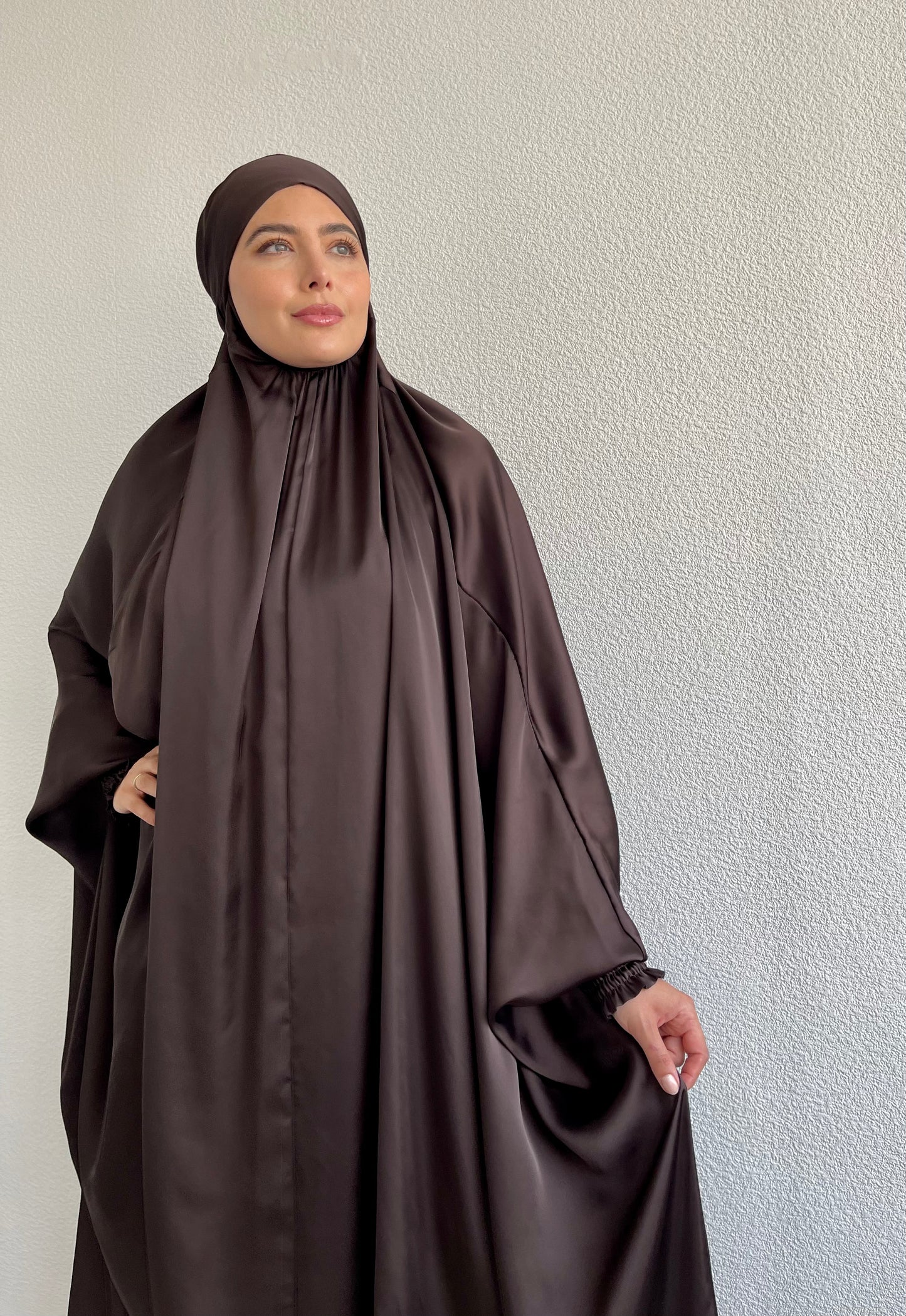 Prayer Gown Jilbab - Walnut