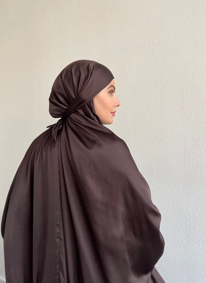 Prayer Gown Jilbab - Walnut