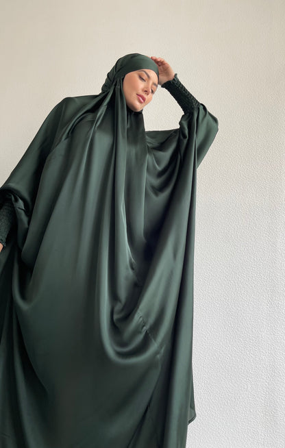 Prayer Gown Jilbab - Emerald