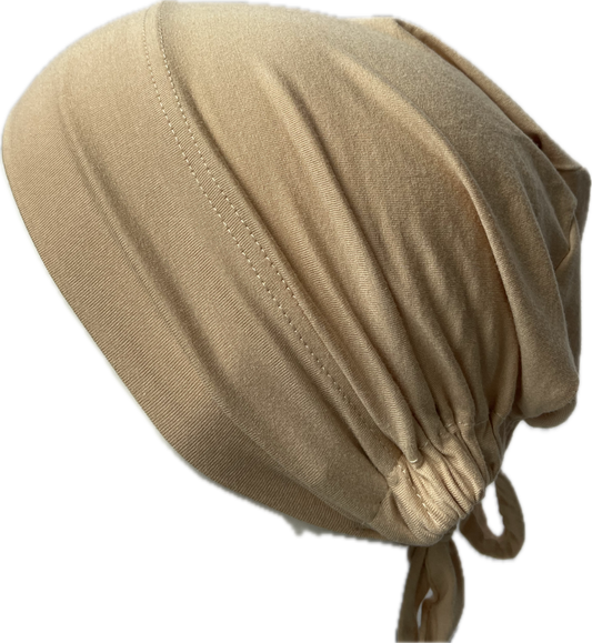 Tie Back Hijab Cap Bonnet