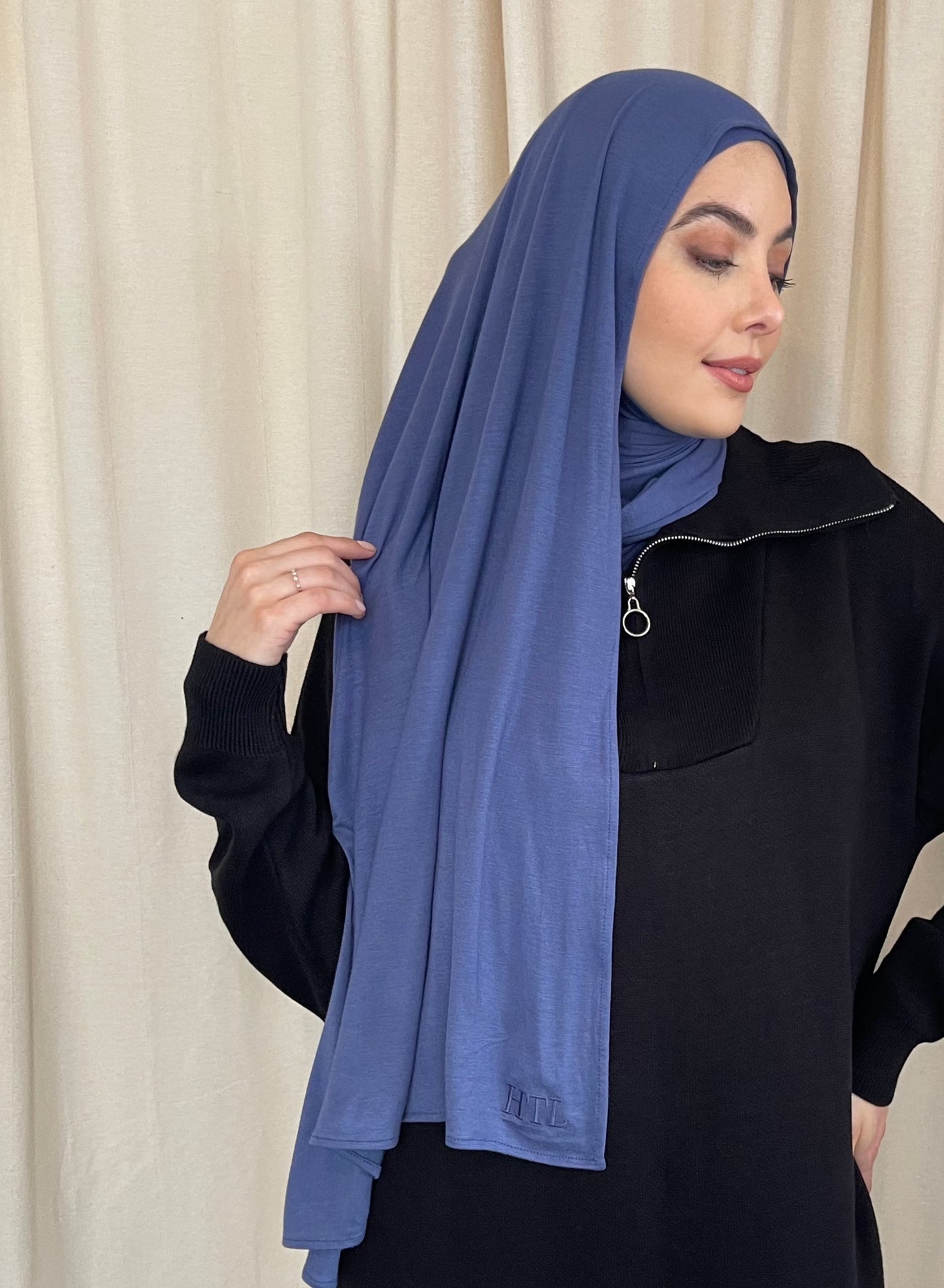 Premium Lightweight Jersey Hijab - Ocean