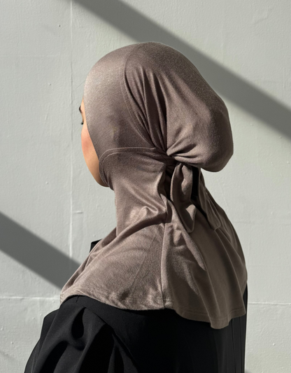 Ninja hijab full coverage hijab caps, under-cap with tie back function. Next day delivery hijabs UK