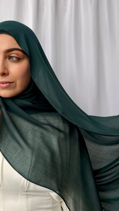 Modal Matching Hijab Set - Emerald