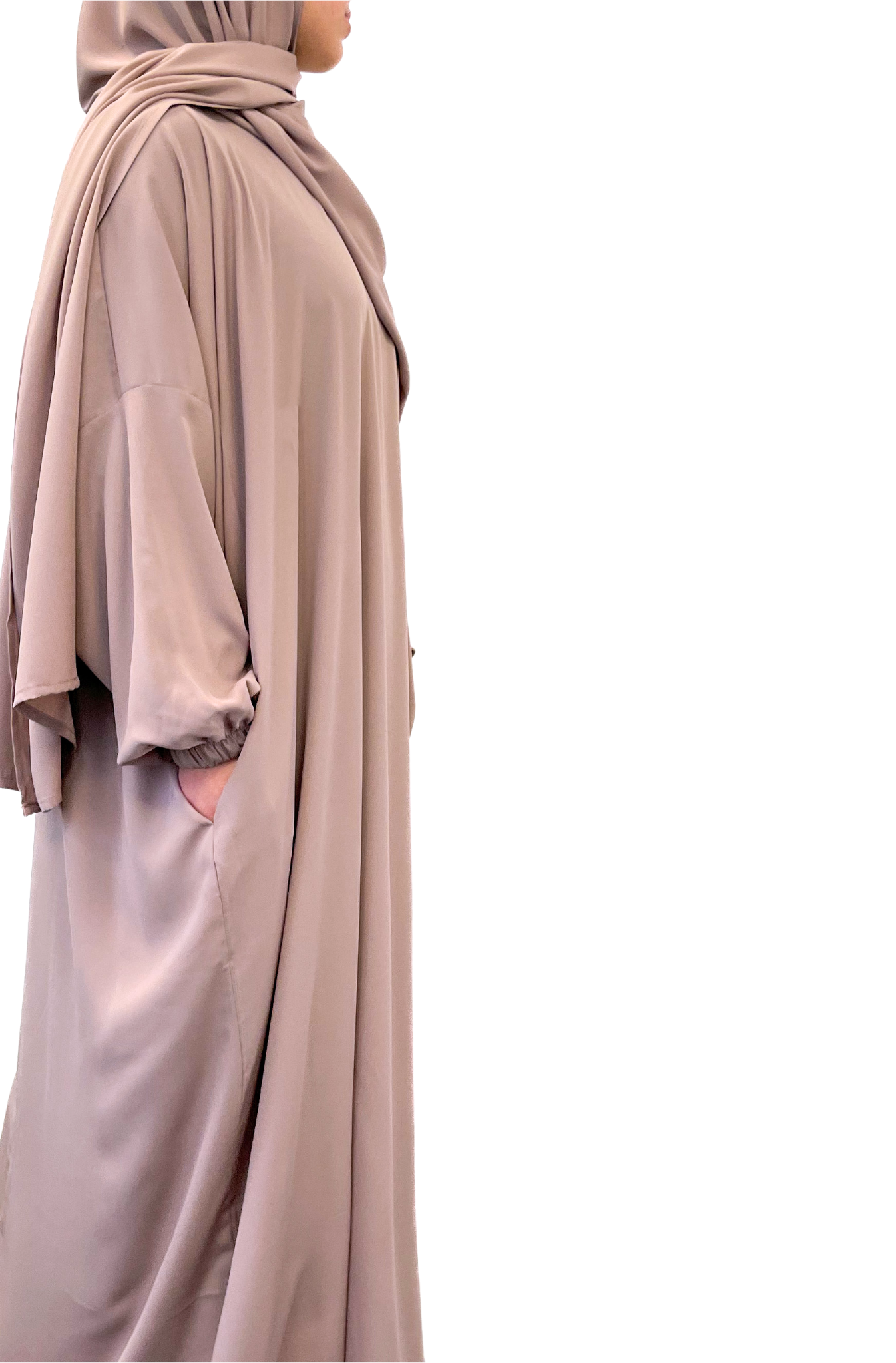 Glazed Mink Classic One Piece Prayer Abaya