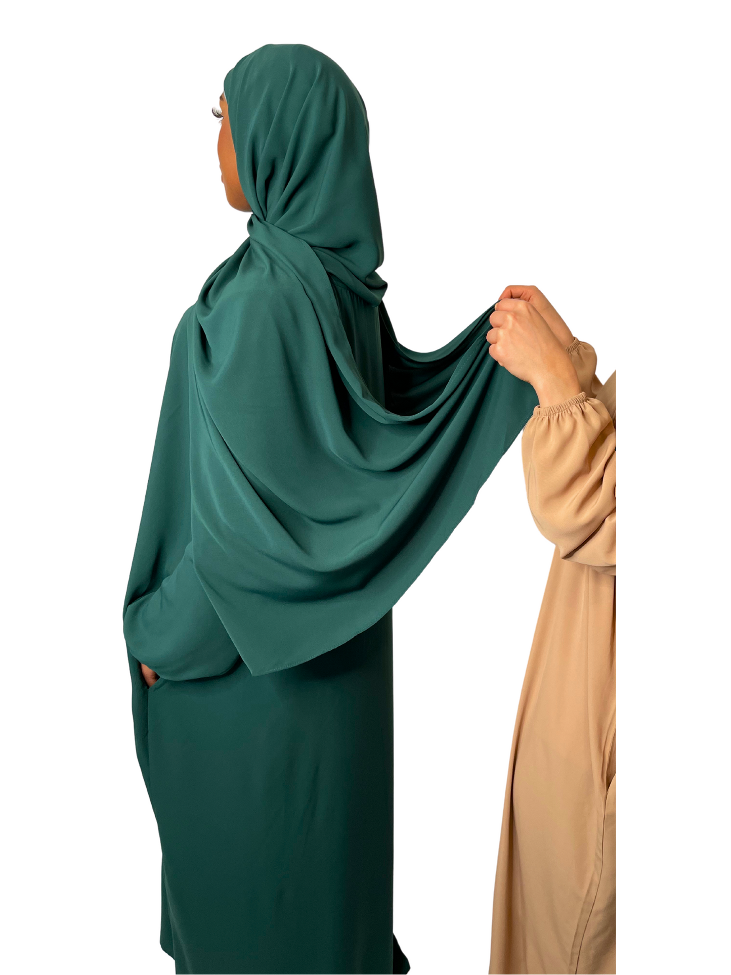 Emerald Green Classic One Piece Prayer Abaya