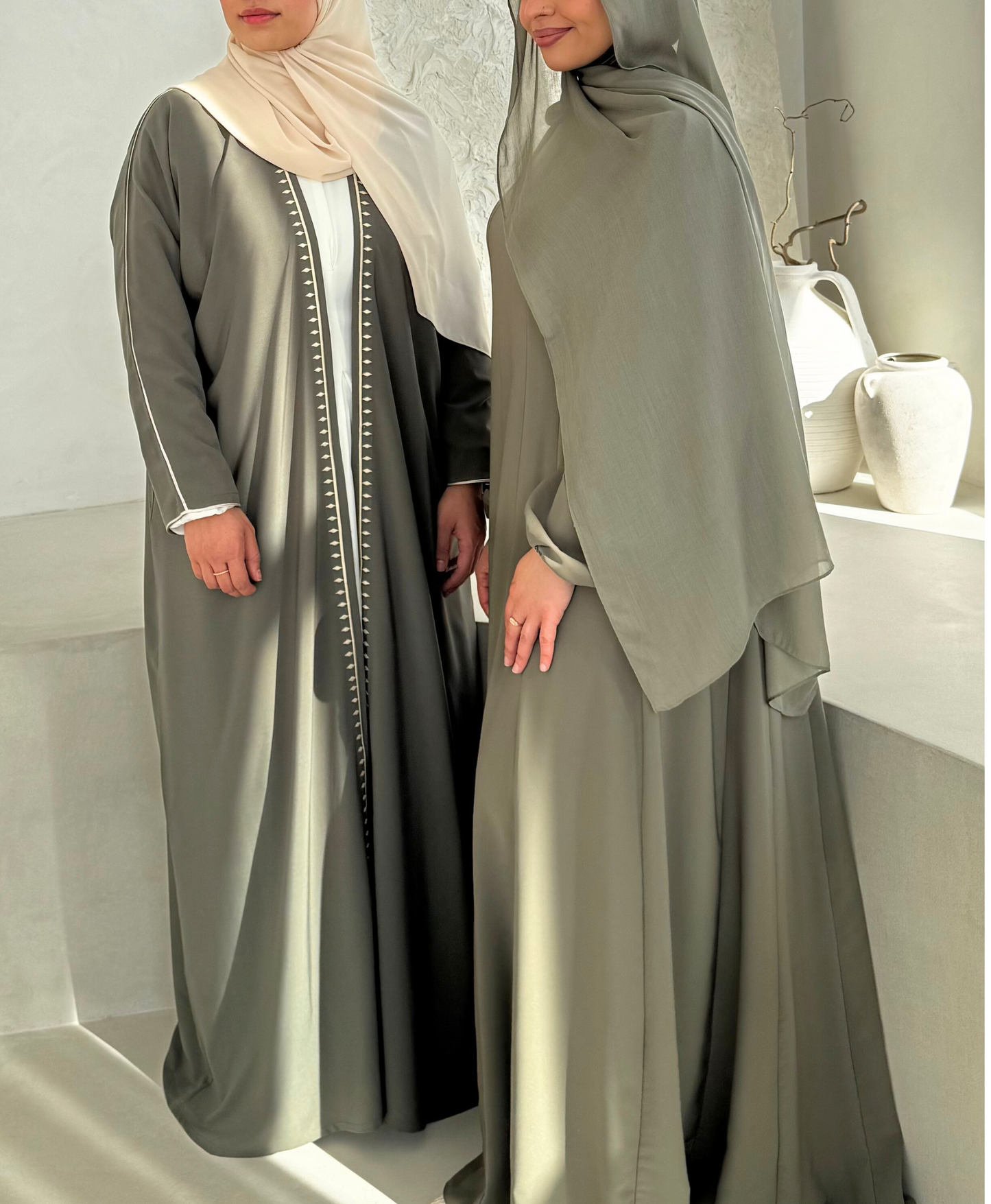 open abaya styles everyday abayas modest capsule wardrobe